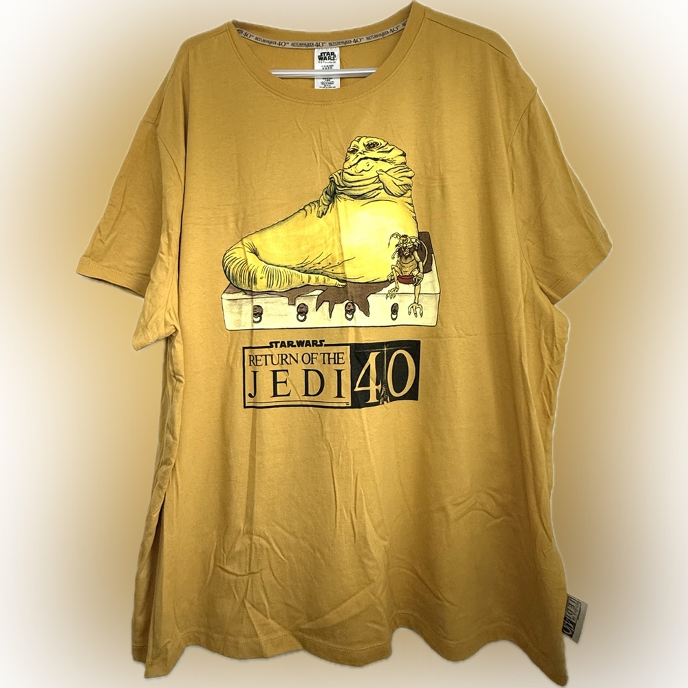 Disney Parks 40th Anniversary Star Wars Return of the Jedi Shirt Adult Size XXL